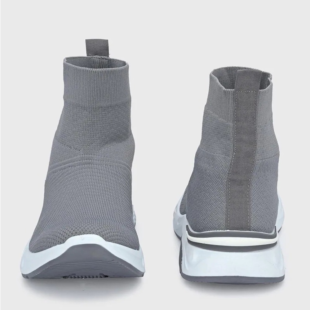 Halston Heritage Gray Sock Sneakers Booties